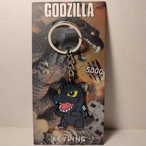 Godzilla King Of The Monsters Keychain Limited Edition Official Metal Ke…